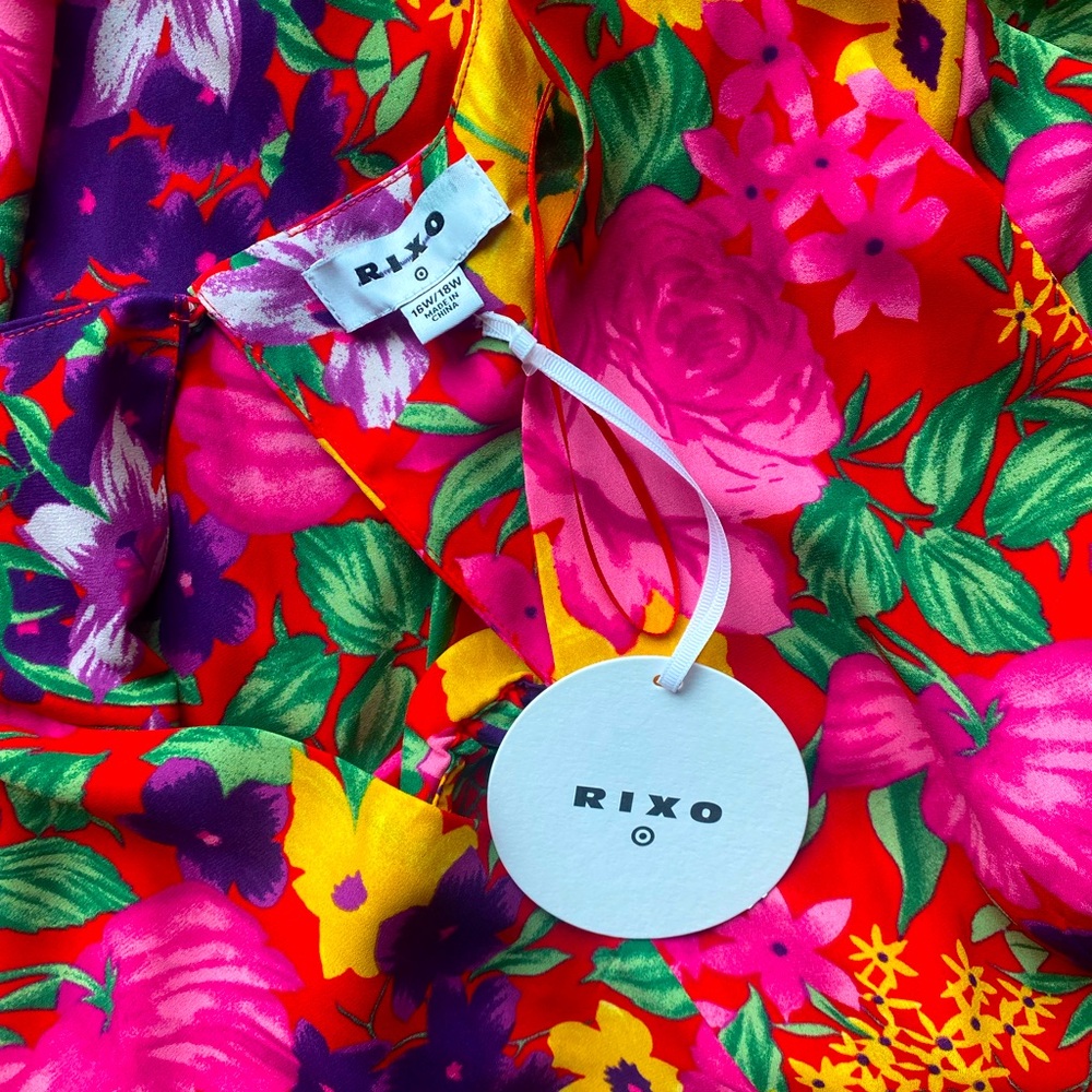 NWT - RIXO x Target Floral Dress 💐🌹 - Picture 4 of 4
